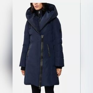 Mackage Kay Down Coat With Signature Mackage Collar